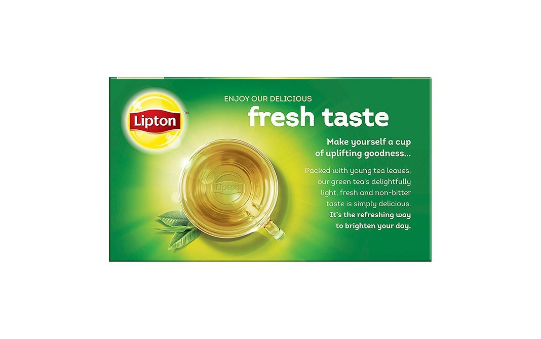 Lipton Lemon Ginseng Green Tea   Box  20 pcs
